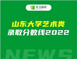 山东大学艺术类录取分数线2022